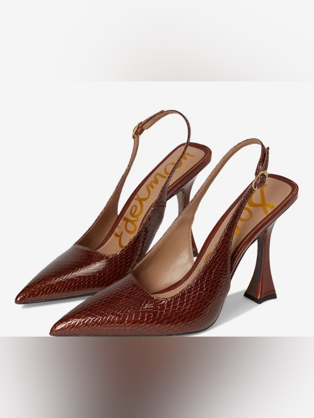 Sam Edelman Odette Slingback Shoes In Antique Copper NWOT - 9